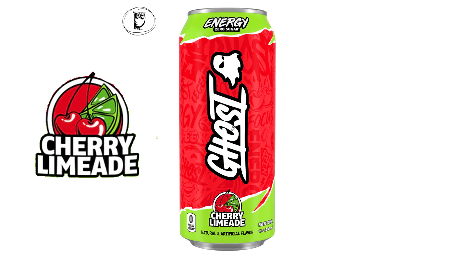 Uploaded ingredient image for משקה אנרגיה ללא סוכר בטעם ענבים - Ghost cherry limeade