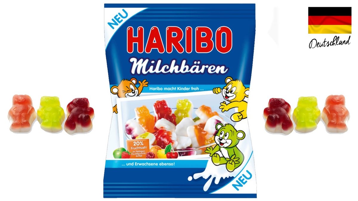 גומי הריבו דובונים יוגורט  - Haribo Milchbären