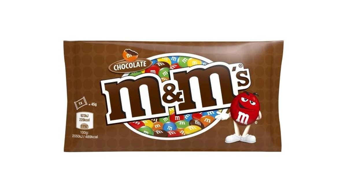 אם אנד אם עדשי שוקולד באריזה אישית - M&M CHOCOLATE