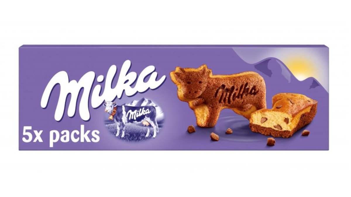 מילקה עוגיות רכות בצורת פרה - MILKA TENDER COW