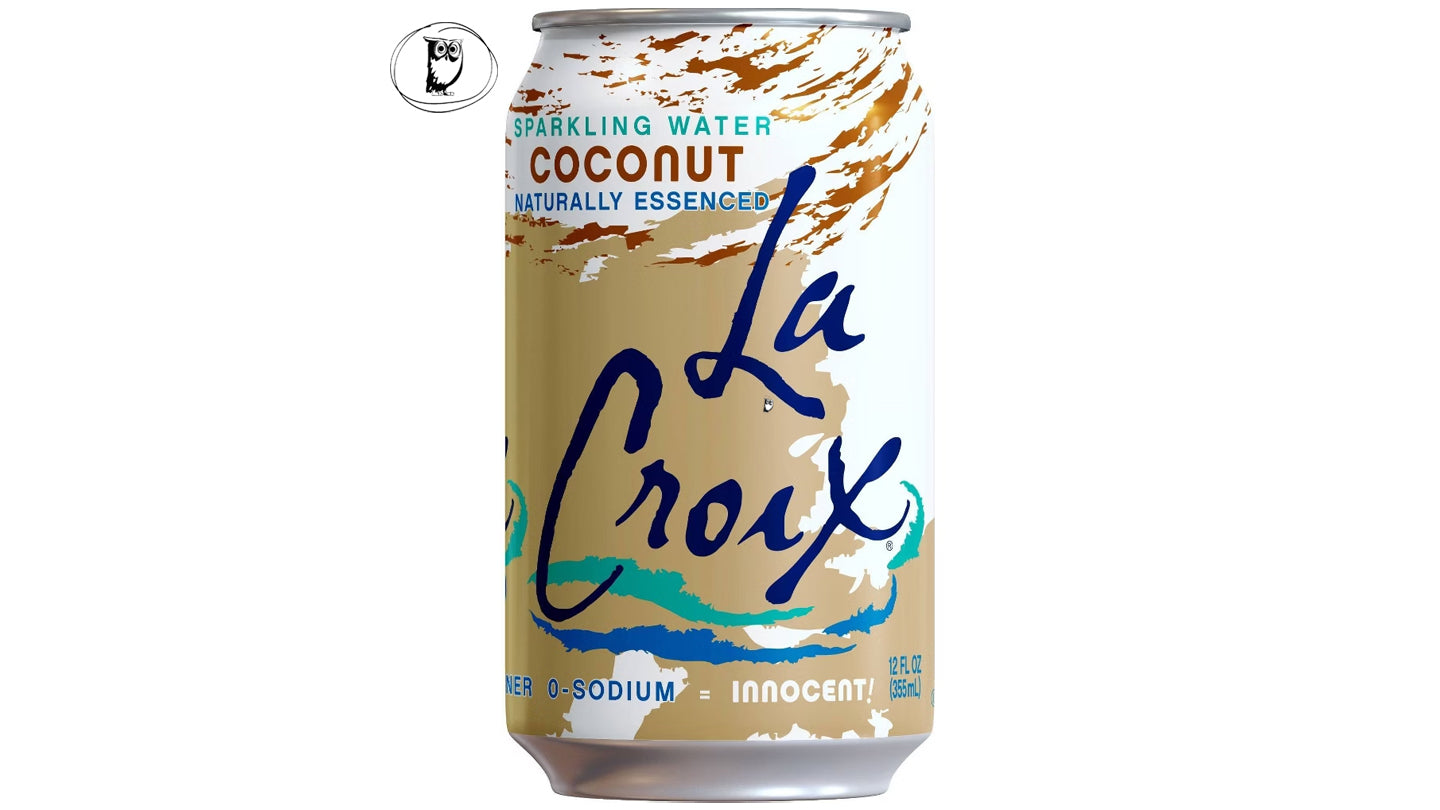 Black raspberry flavored carbonated water - LA CROIX BLACK RAZZBERRY
