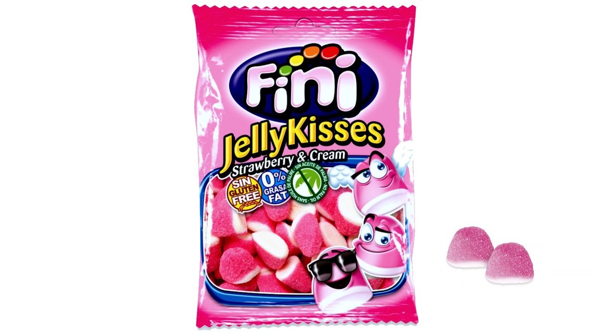 גומי פיני נשיקות מסוכרות - FINI KISSES