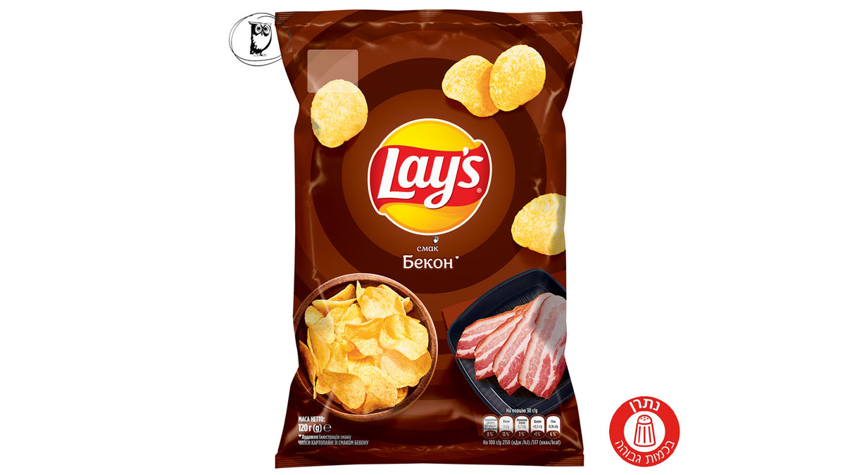 לייז צ׳יפס בטעם בייקון - Lay’s Bacon