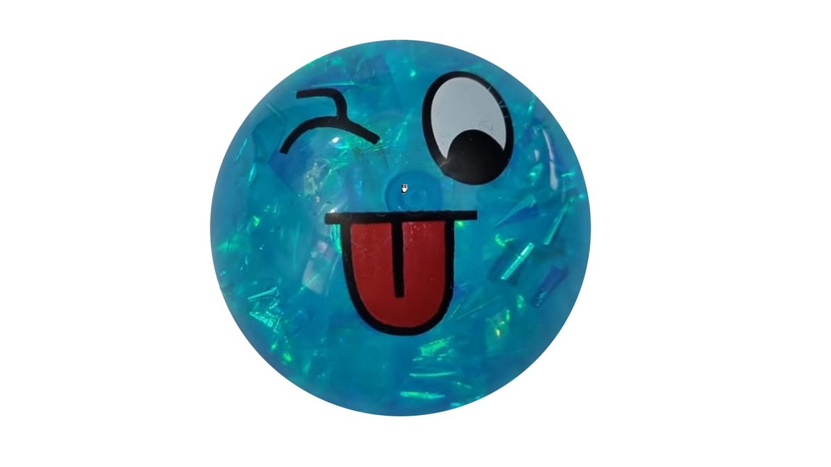 כדור זוהר בחושך עם פרצוף