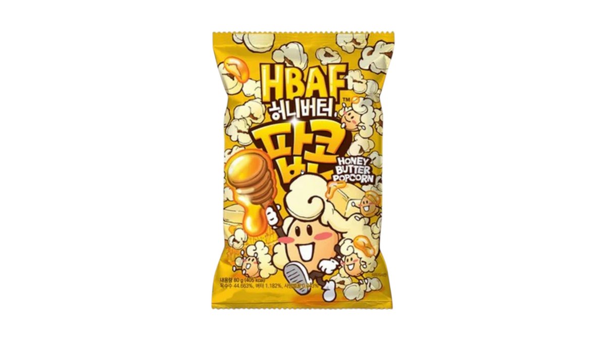 פופקורן חמאה ודבש – HBAF Honey Butter Popcorn