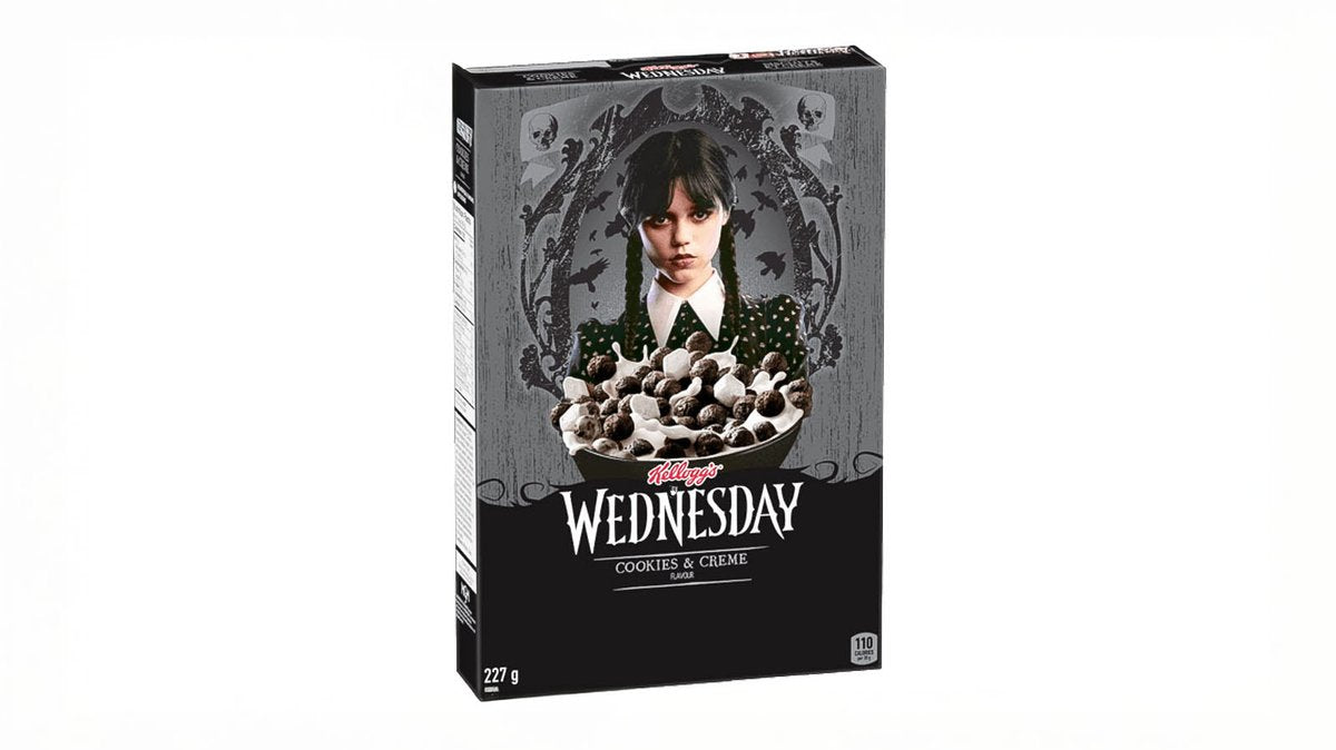 דגני בוקר בטעם עוגיות וקרם וונסדיי - Kellogg’s wednsday Frosted Flakes cookies & creme