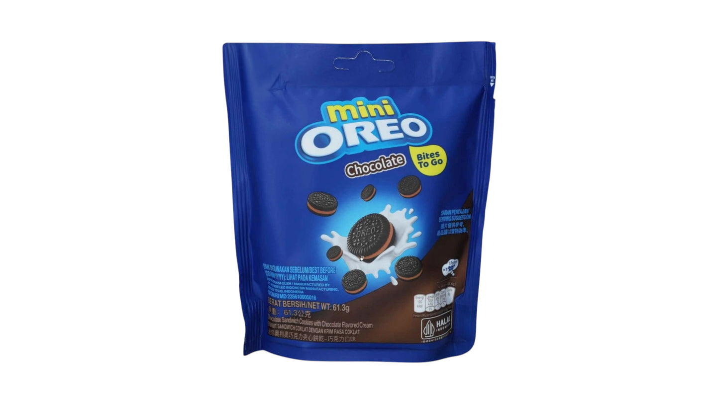 Oreo chocolate cookies filled with chocolate cream in a cup - MINI OREO CHOCOLATE