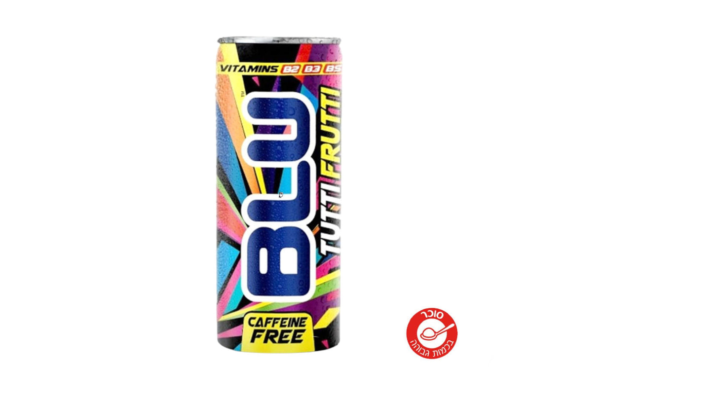 בלו משקה אנרגיה בטעם תותי פרוטי - BLU