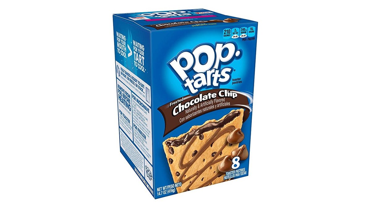 פופ טארט בטעם שוקולד צ'יפס POP TARTS