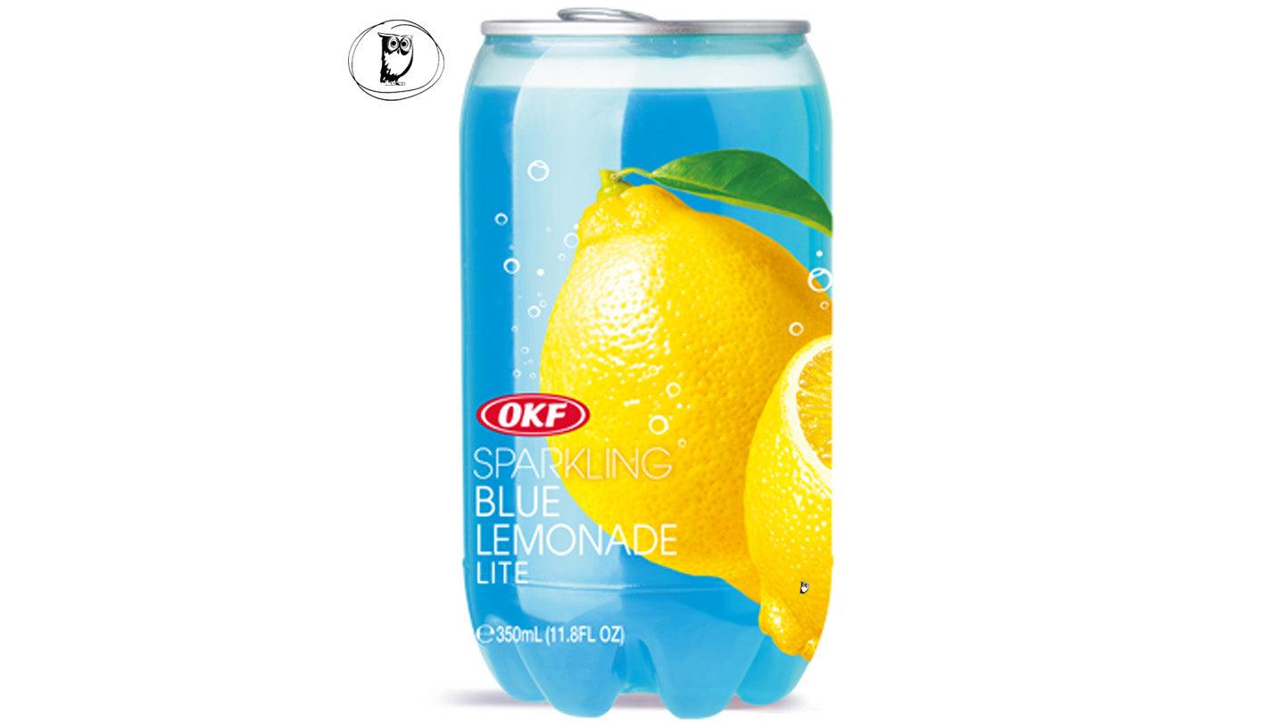 Sparkling water with green apple flavor - OKF SPARKLING GREEN APPLE
