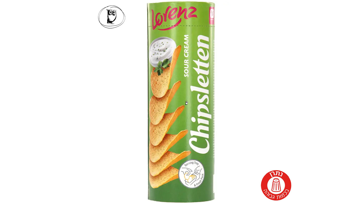 צ'יפס  בטעם שמנת חמוצה  -  LORENZ