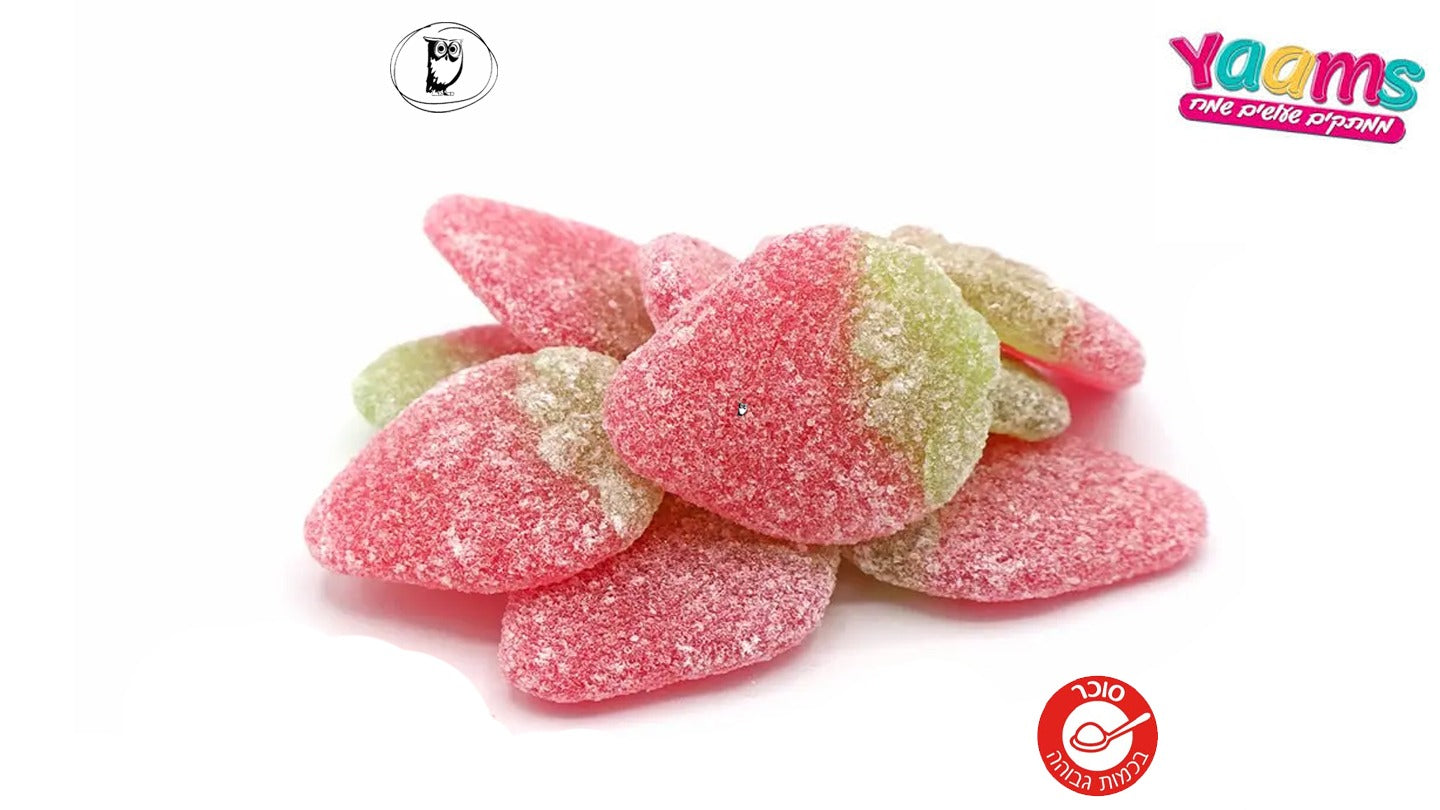 Bone-shaped strawberry-flavored gummy - YAAM