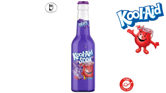 קול אייד משקה מוגז בטעם ענבים - KOOL-AID