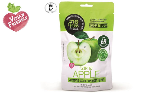 חטיף קרנצ'י תפוח מיובש - FREE