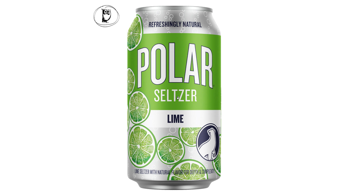 משקה תוסס בטעם ליים -Polar Seltzer Lime