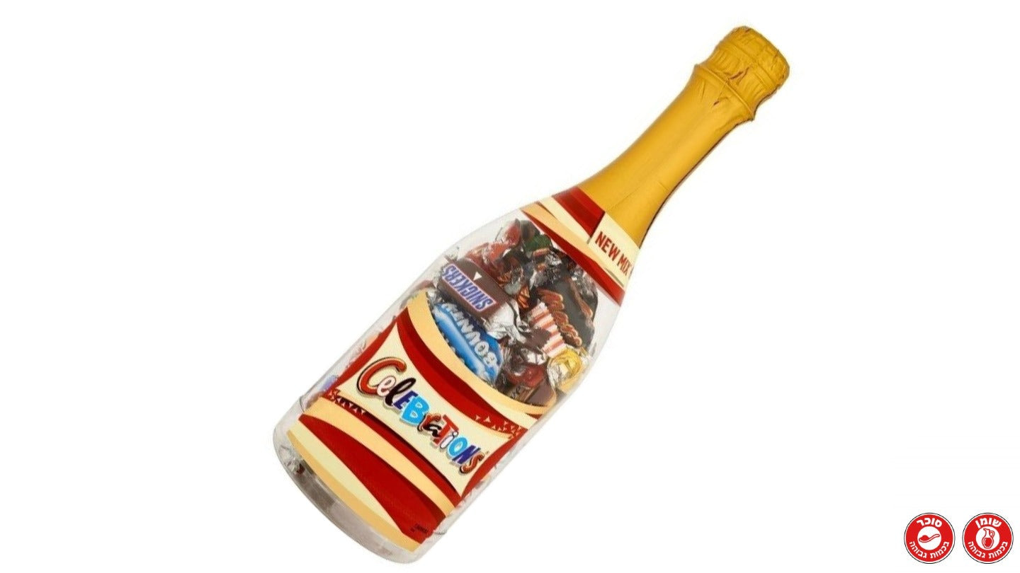 בקבוק גדול 296 גרם מיקס מיני חטיפים - CELEBRATION