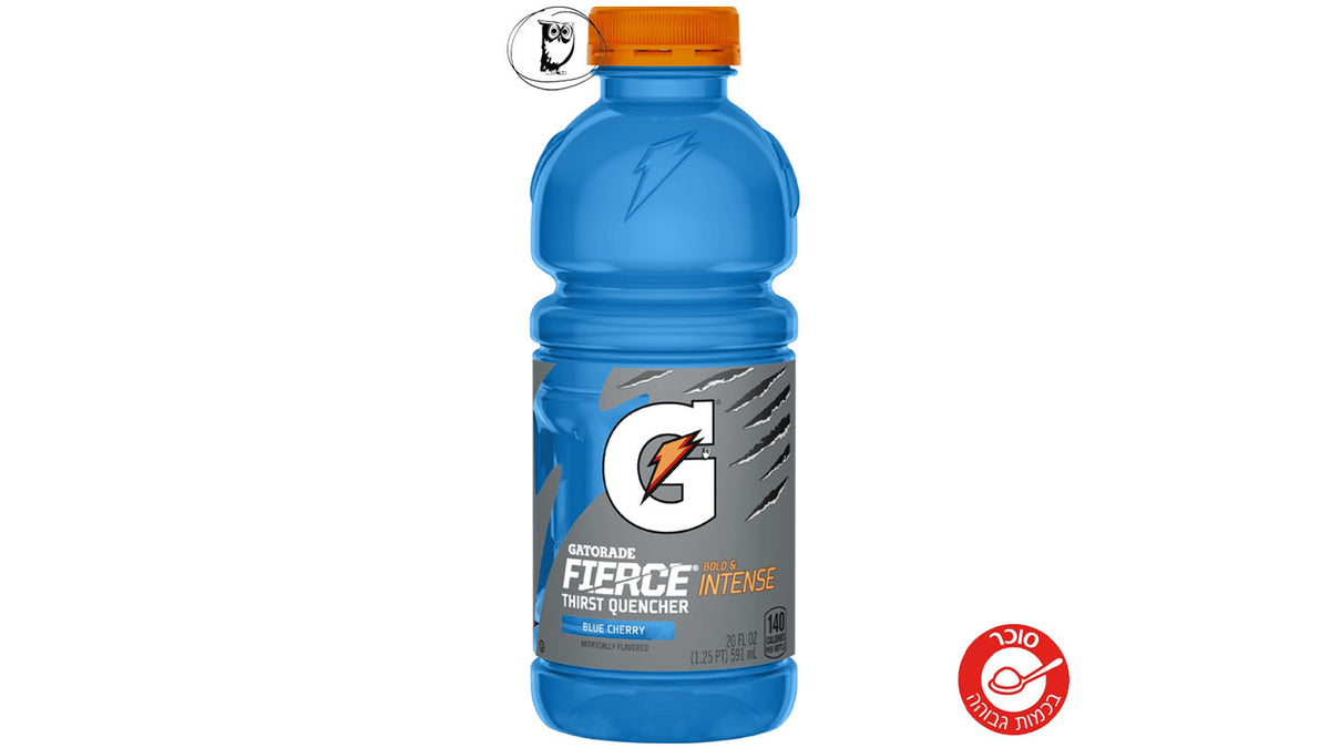 גטורייד משקה ספורט בטעם דובדבן כחול -  GATORADE BLUE CHERRY