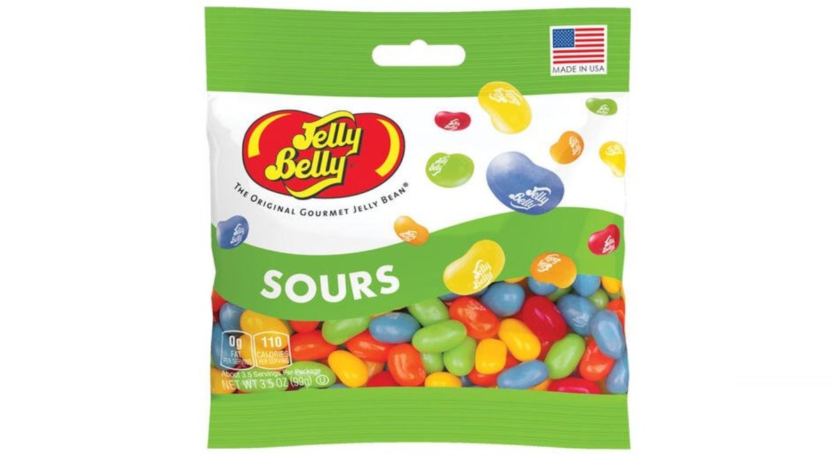 ג'לי בלי סוכריות גומי חמוצות -  JELLY BELLY SOURS