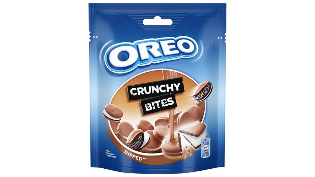 עוגיות אוראו ביס קראנצי בציפוי שוקולד -  OREO BITES