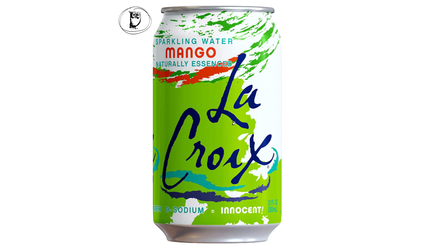 מים מוגזים בטעם מנגו -  LaCroix Mango Sparkling Water