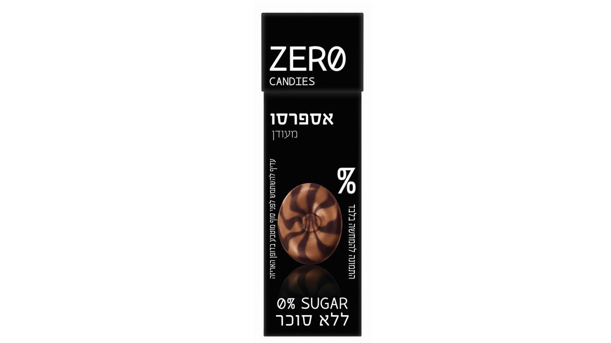 סוכריות ללא סוכר בטעם אספרסו - ZERO