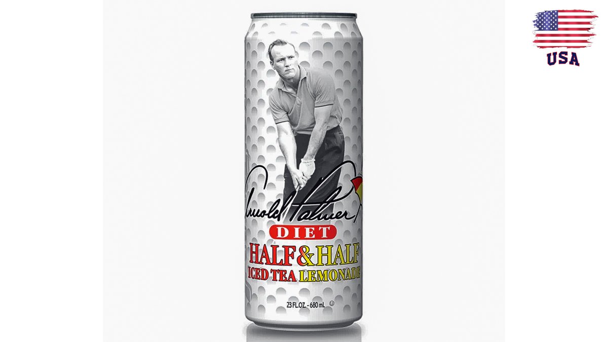 אריזונה חצי חצי לייט בפחית ענק - ARIZONA HALF & HALF LITE