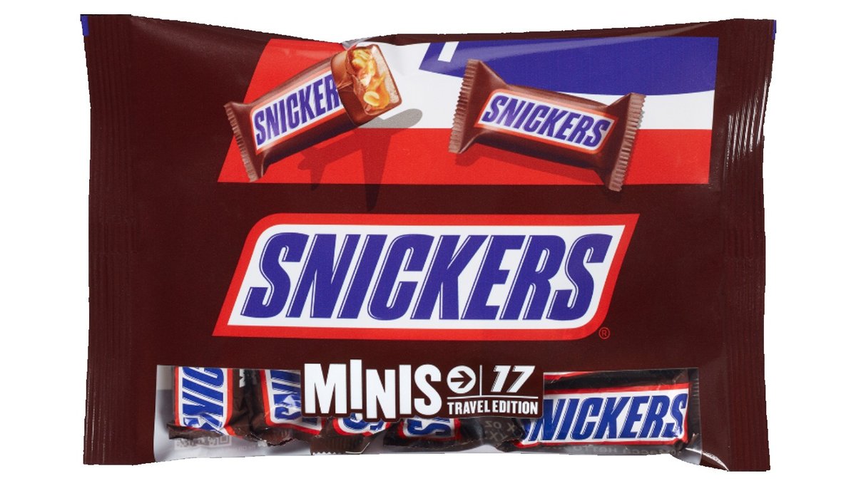 Snickers Mini Chocolate Bars in a Family Pack - SNICKERS MINIS