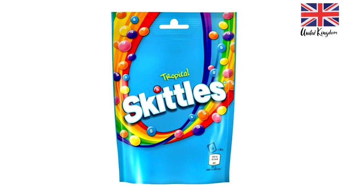 סקיטלס סוכריות בטעמים טרופיים -  SKITTLES TROPICAL