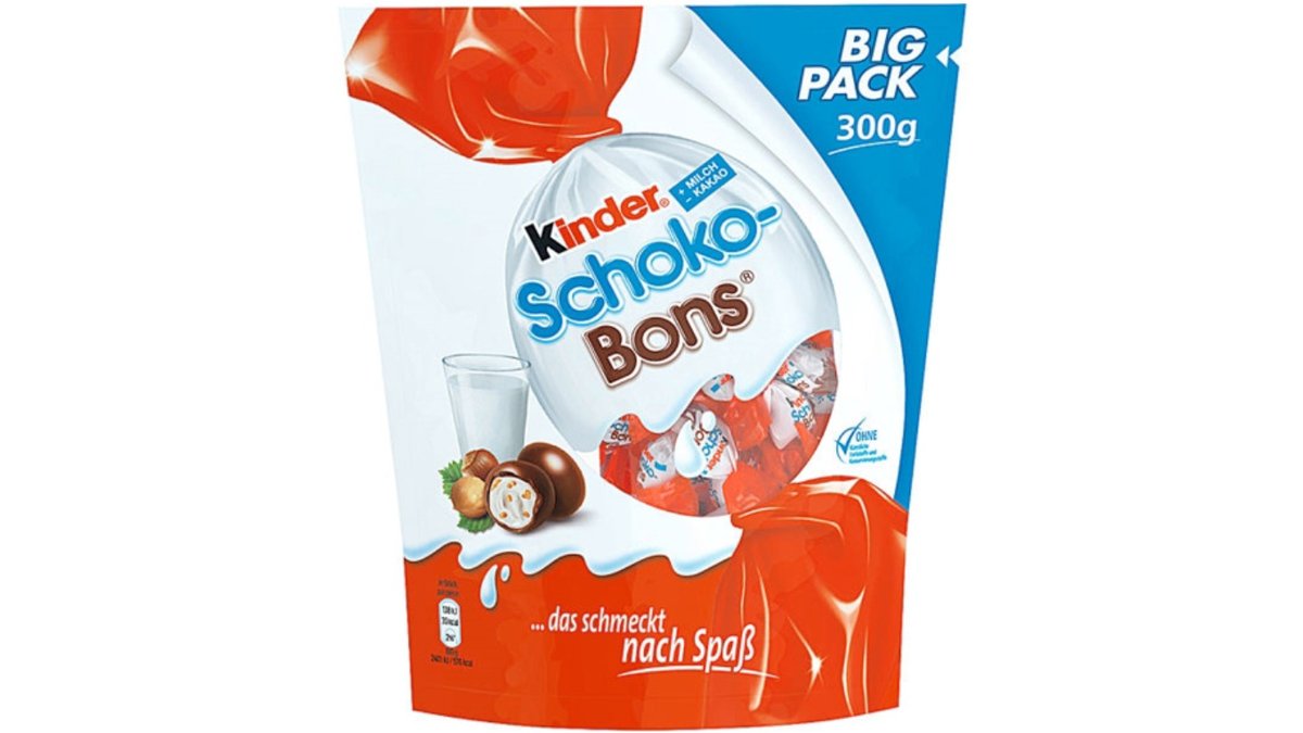 שקית משפחתית ענקית KINDER SCHOKO BONS שוקו
