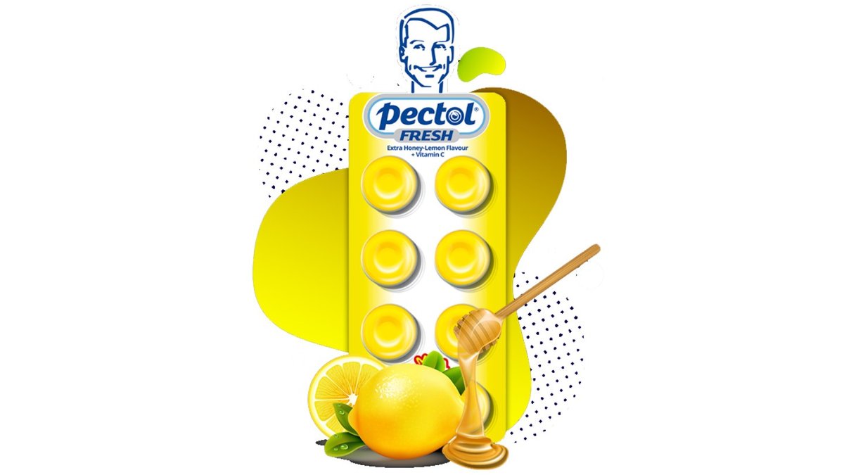 פקטול סוכריות מרעננות בטעם לימון ודבש  - PECTOL FRESH