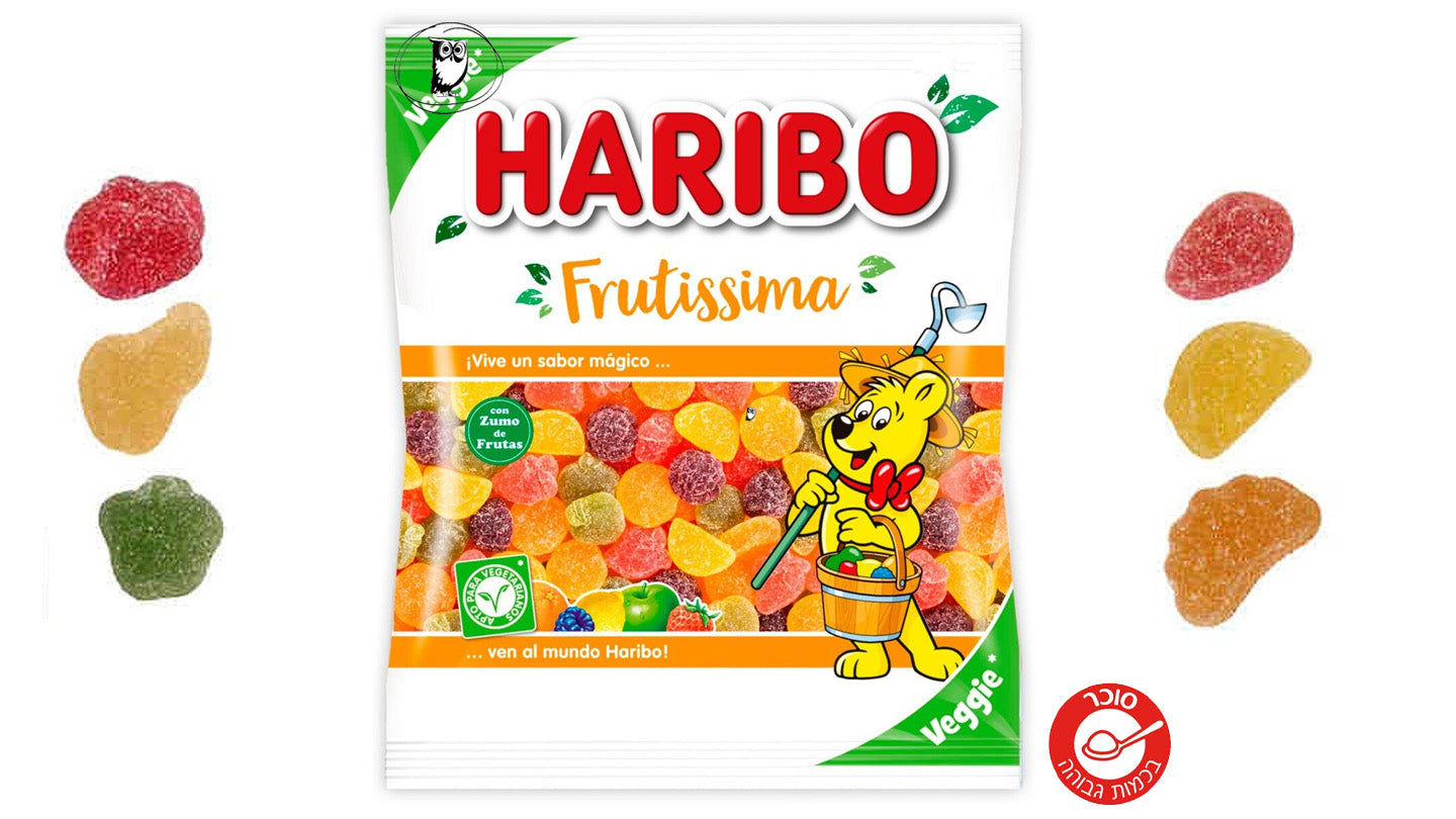 גומי הריבו בטעמי פירות פרוטיסימה - HARIBO FRUTISSIMA