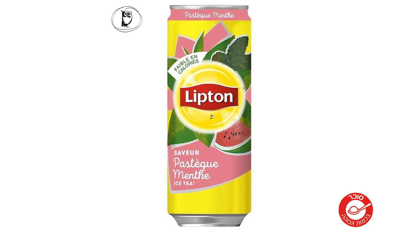 ליפטון תה קר אבטיח ונענע ICE TEA LIPTON