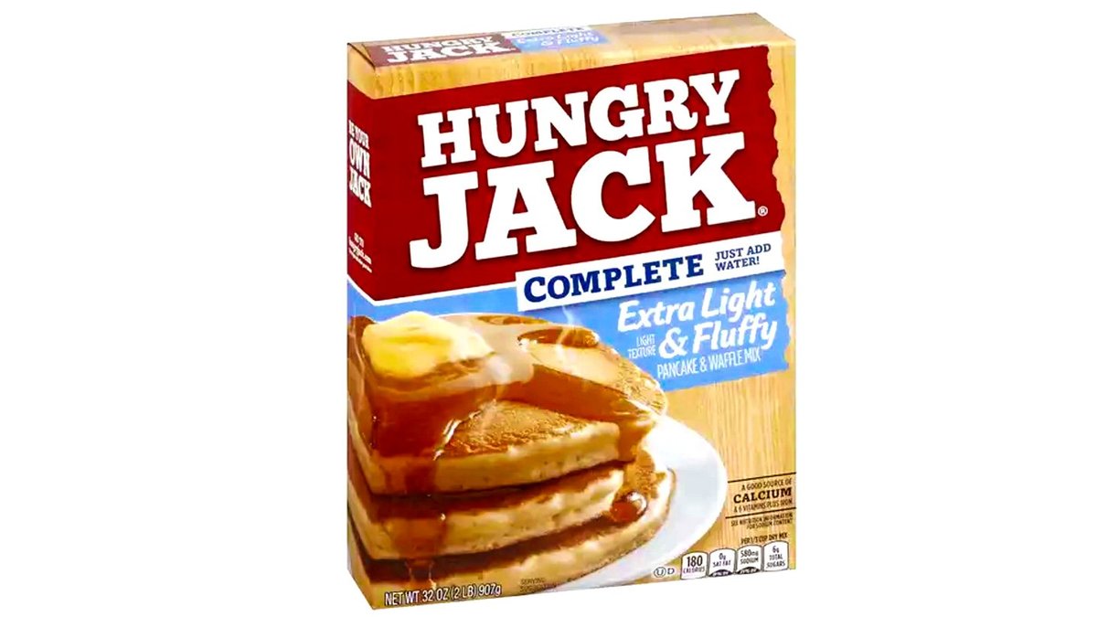 תערובת להכנת פנקייק אוורירי אמריקאי -Hungry Jack Pancake & Waffle Mix Complete