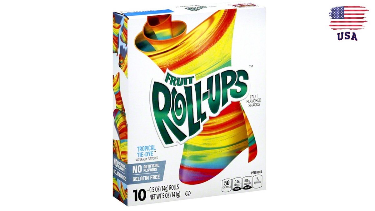 Roll Ups 10-unit pack in tropical flavors - Roll Ups