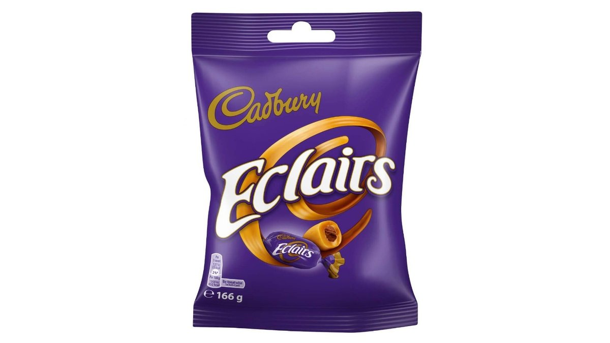 קדבורי סוכריות קרמל מלאות בשוקולד- CADBURY ECLAIRS
