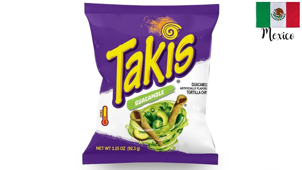 טאקיס חטיף תירס בטעם גוואקמולי  -  TAKIS GUACAMOLE