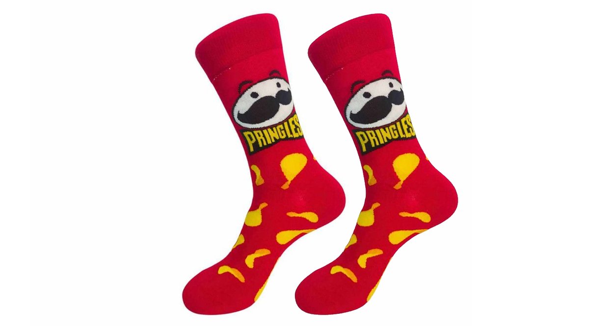 זוג גרביים פרינגלס אדום אורגינל