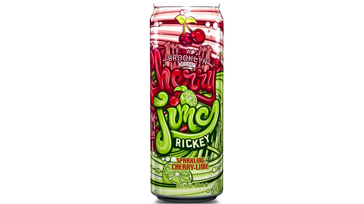 אריזונה משקה מוגז ליים דובדבן  -Arizona Cherry Lime Rickey