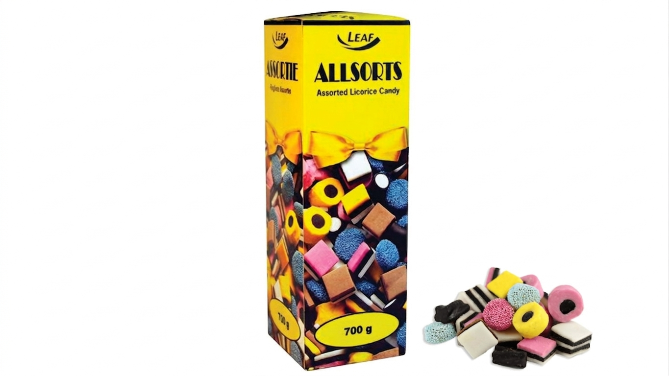 Licorice Candy Mix - LEAF ALLSORTS ASSORTIE