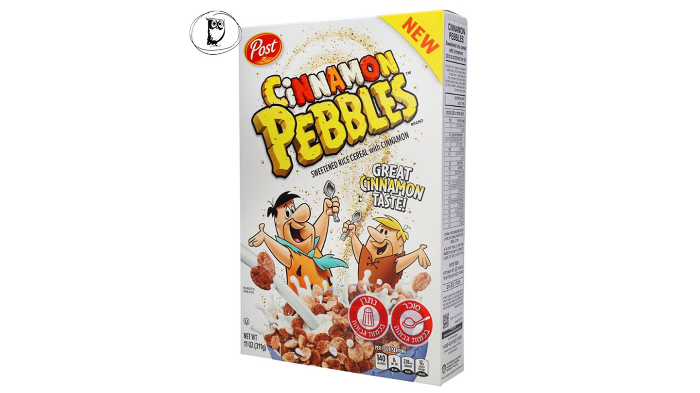 דגני בוקר בטעם קינמון ללא גלוטן  - CINNAMON PEBBLES
