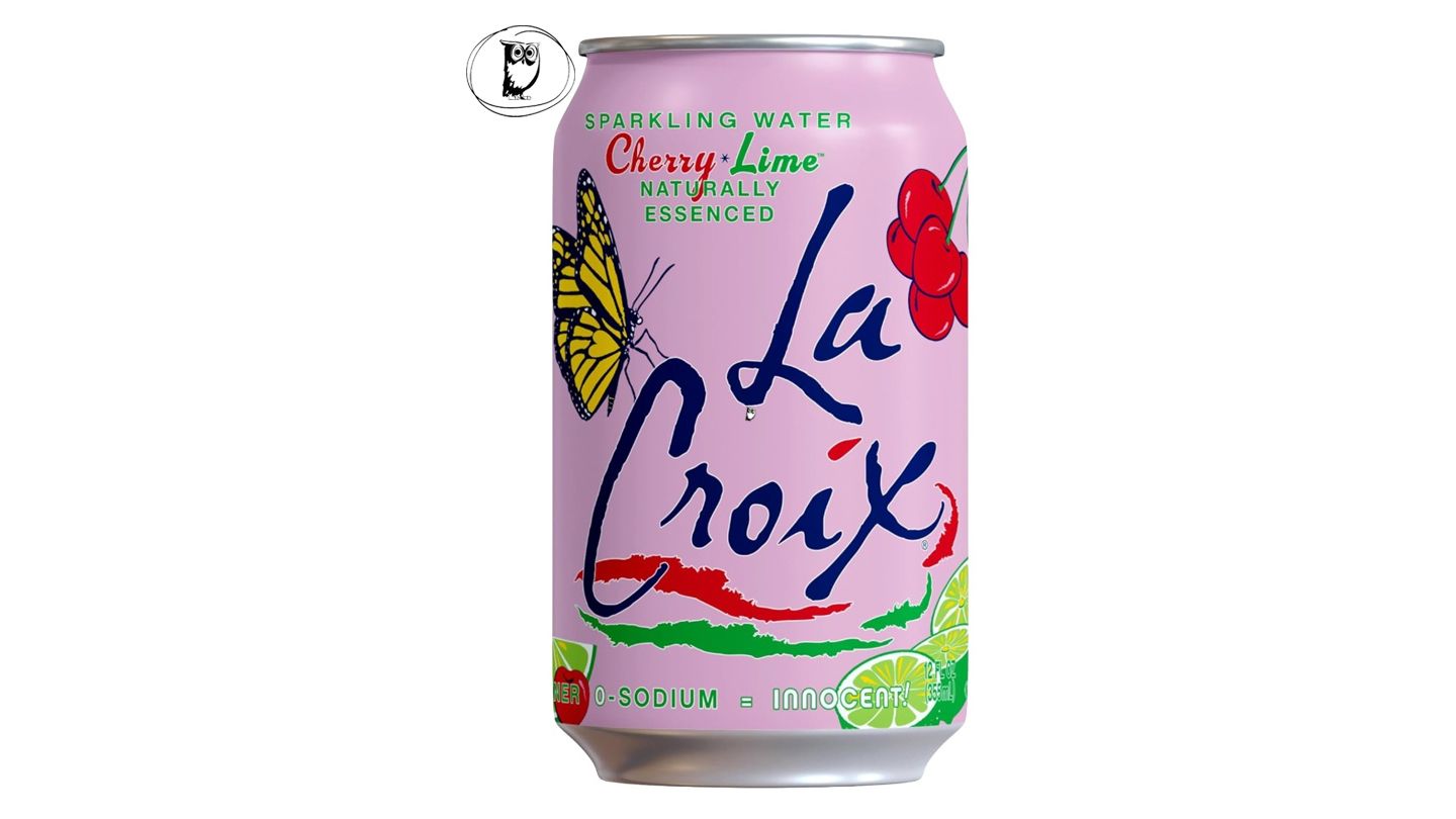 מים מוגזים בטעם דובדבן ליים - LA CROIX CHERRY LIME