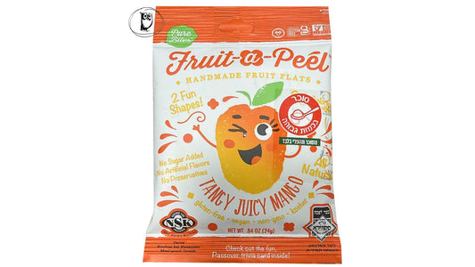 חטיף לדר בטעם מנגו טנגי - FRUIT-A-PEEL tangy juicy mango