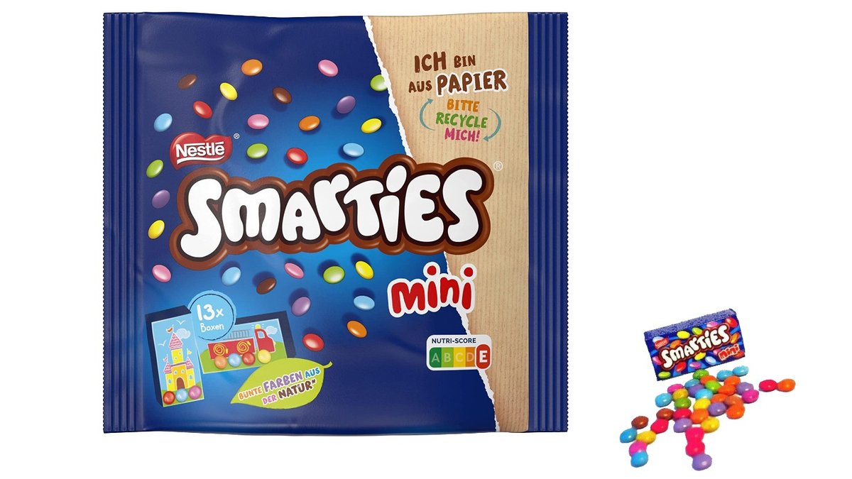 סמרטיס מארז 13 קופסאות מיני עדשים- Smarties Mini