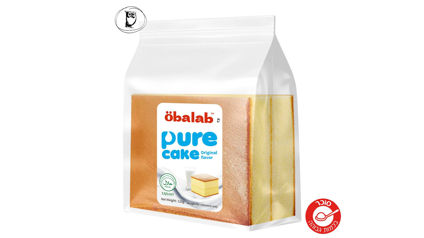 עוגה אוורירית בטעם חלב - Öbalab classic cake