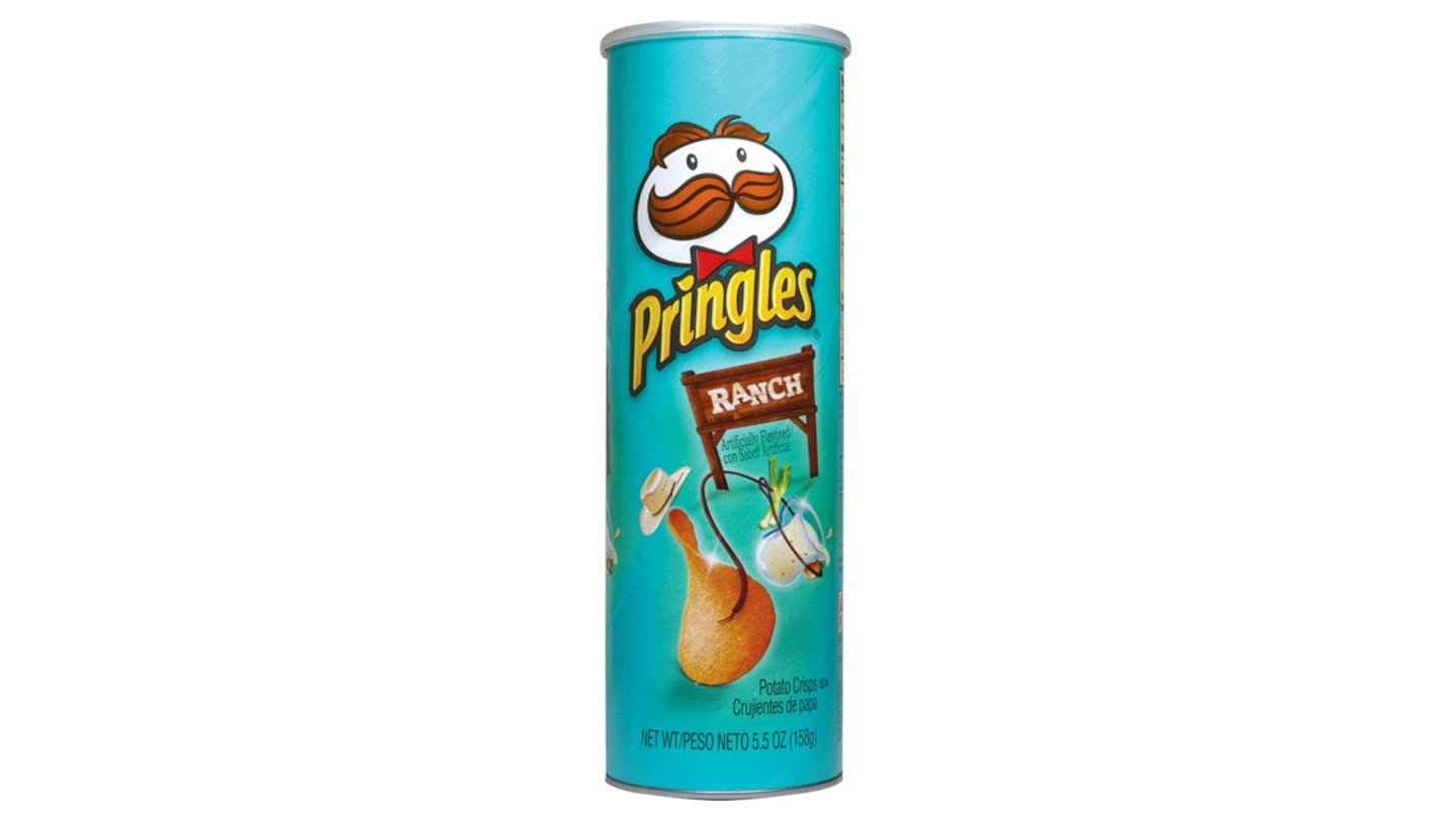 פרינגלס צ'יפס בטעם ראנץ' - PRINGLES