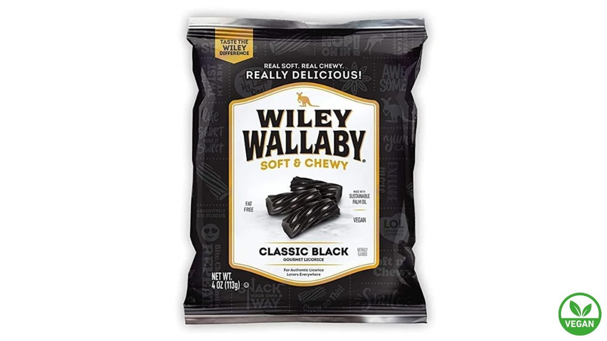 ליקריץ אוסטרלי בטעם קלאסי - WILEY WALLABY CLASSIC BLACK