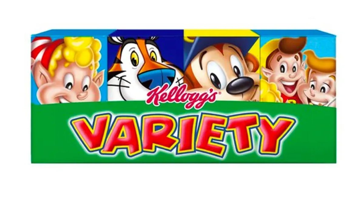 קלוגס 8 אריזות אישיות של דגני בוקר  - Kellogg's Mini Cereal Variety 8 Pack