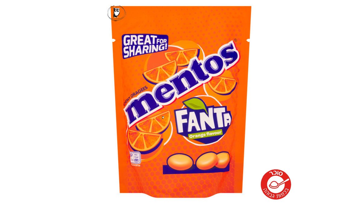 Mentos Chewy Fanta Orange