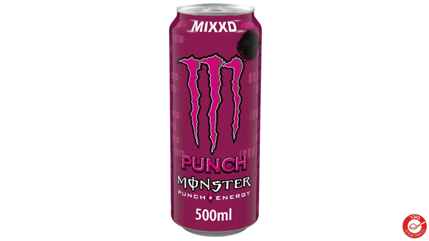 מונסטר משקה אנרגיה - סגול  MONSTER PUNCH MIXXD