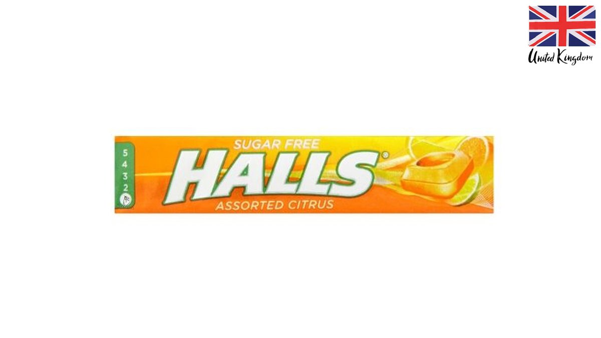 סוכריות מרעננות בטעם מיקס פירות הדר - Halls CEREZA